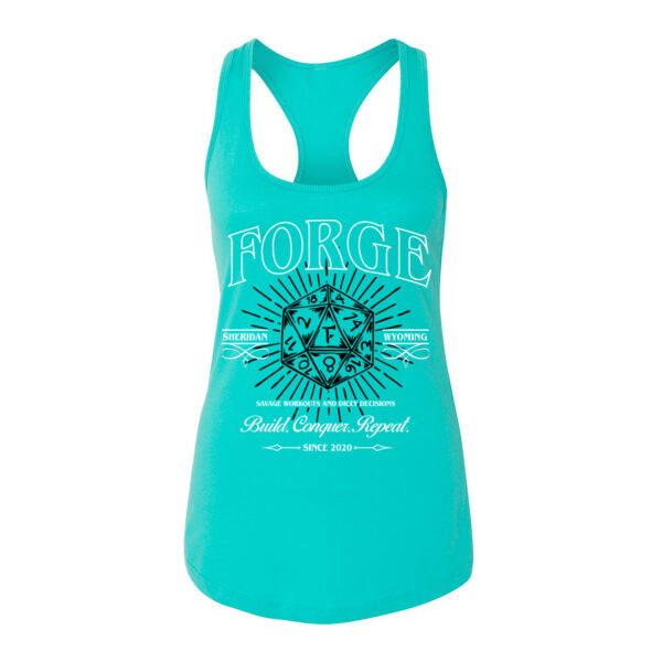 FORGE - DICEY DECISIONS - WOMEN'S FITTED TANK TOP - $WA5YJ1$ Thumbnail