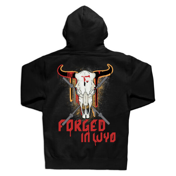 FORGE - FORGED IN WYO MURAL - PREMIUM HOODIE - GFMV9Q Thumbnail